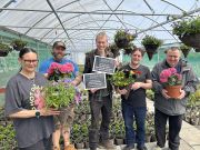 Chestnut Manager Andy Verreck in centre with team members